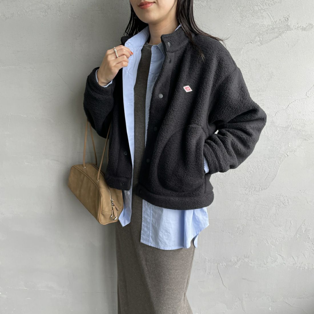 BLACK&&モデル身長：160cm 着用サイズ：S&&