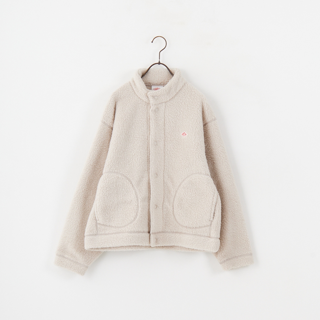 DANTON [ダントン] ダブルフェイスボア スタンドカラージャケット [DT-A0699WNN] BEIGE