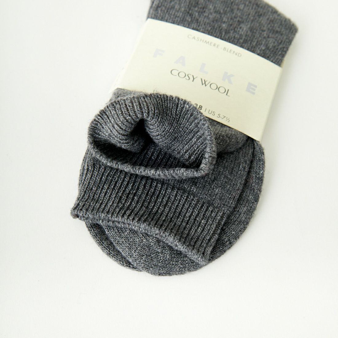 FALKE [ファルケ] COSY WOOL ソックス [47050] 3390 L.GRY