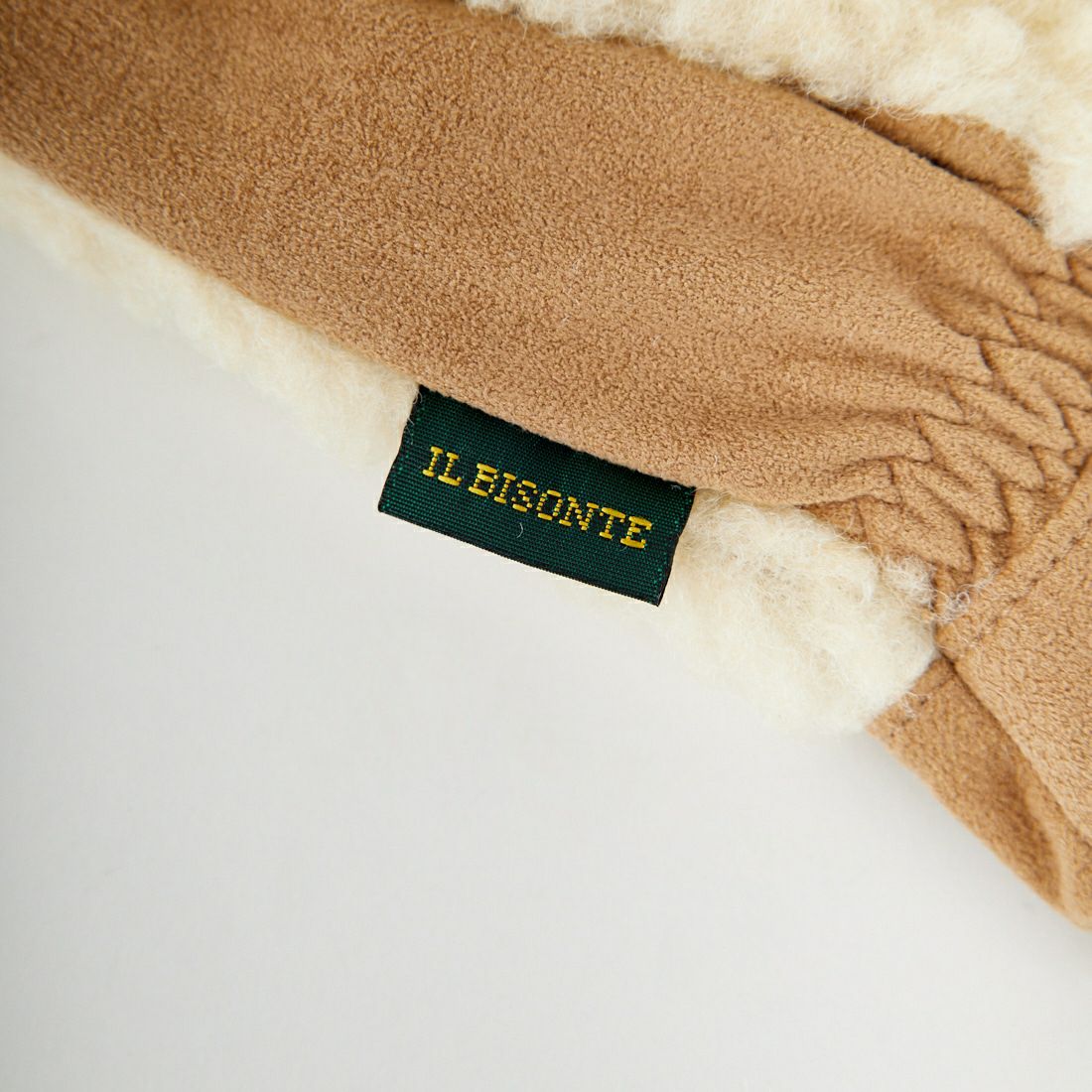 IL BISONTE [イルビゾンテ] コンビミトン [54252309382] 90 ﾎﾜｲﾄ