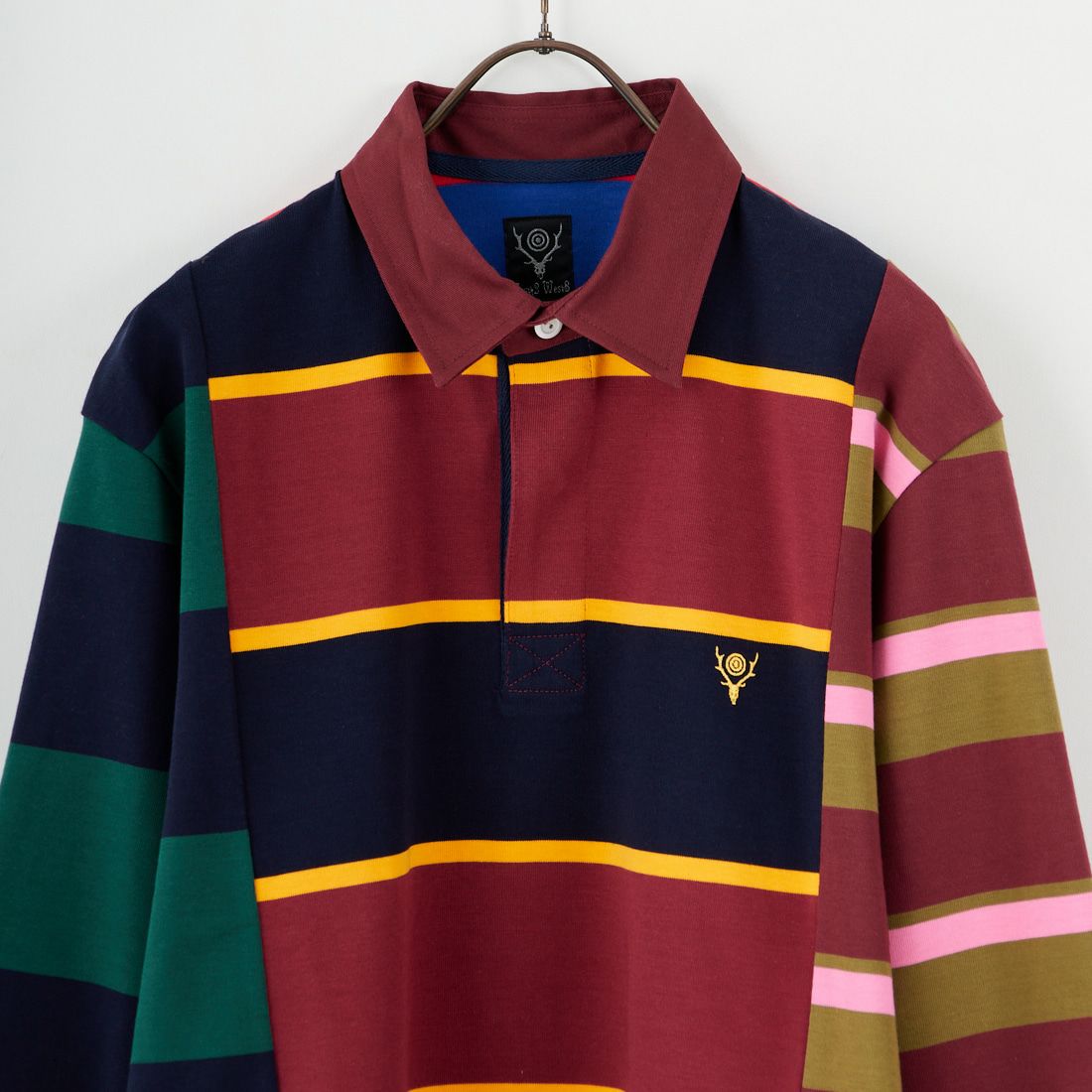 South2West8 [サウスツーウエストエイト] ラガーシャツ [RW650] CRAZY PATT