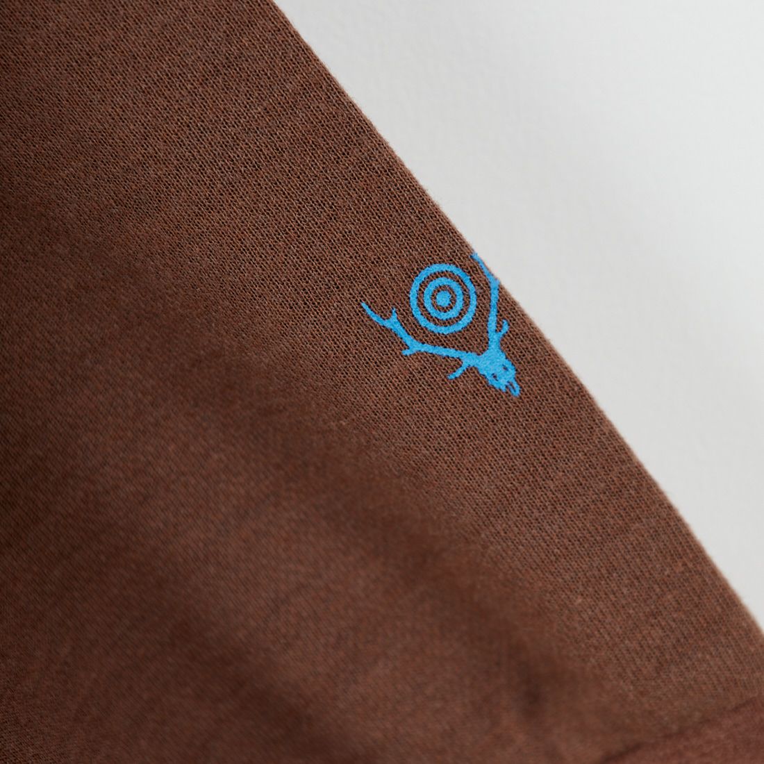 South2West8 [サウスツーウエストエイト] ロングスリーブ クルーネックTシャツ [RW660] BROWN