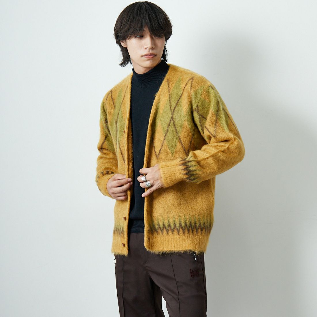 MASTARD&&モデル身長：179cm 着用サイズ：M&&