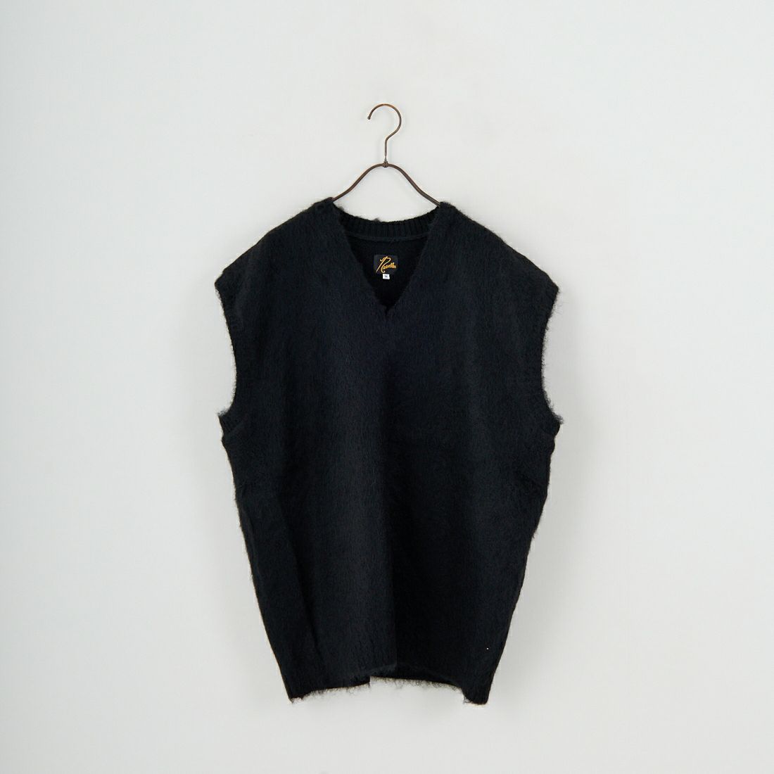 Needles [ニードルズ] モヘアニットベスト SOLID [RW359] C BLACK
