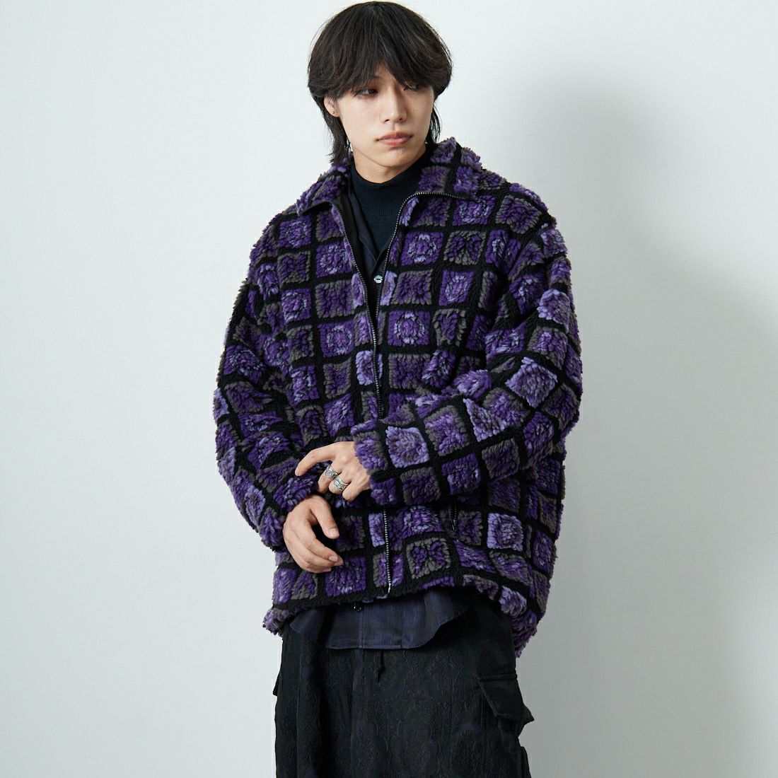 PPL/BLK&&モデル身長：179cm 着用サイズ：M&&