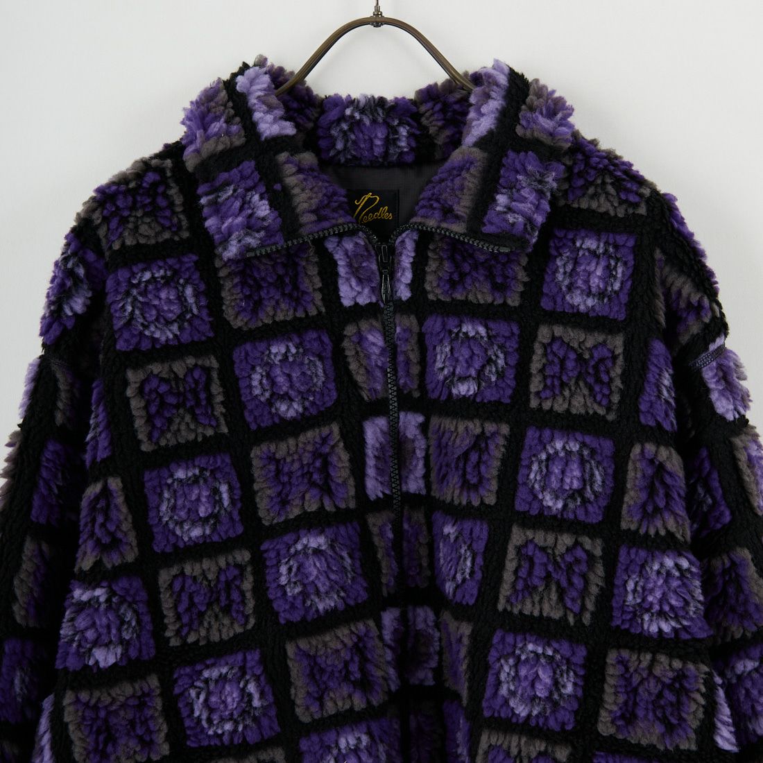 Needles [ニードルズ] ファージャケット [RW174] PPL/BLK