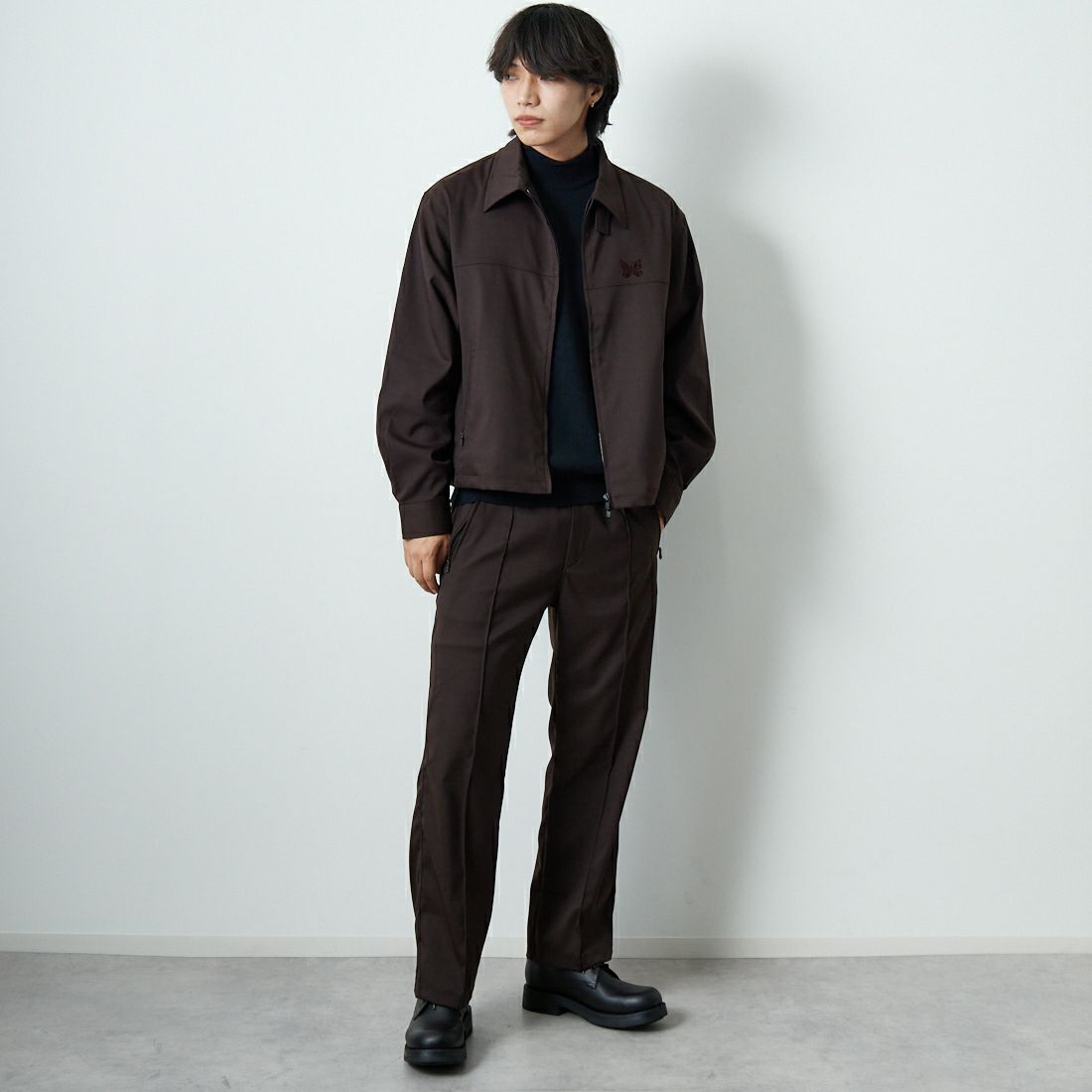 Needles [ニードルズ] スポーツジャケット [RW254] B BROWN &&モデル身長：179cm 着用サイズ：L&&