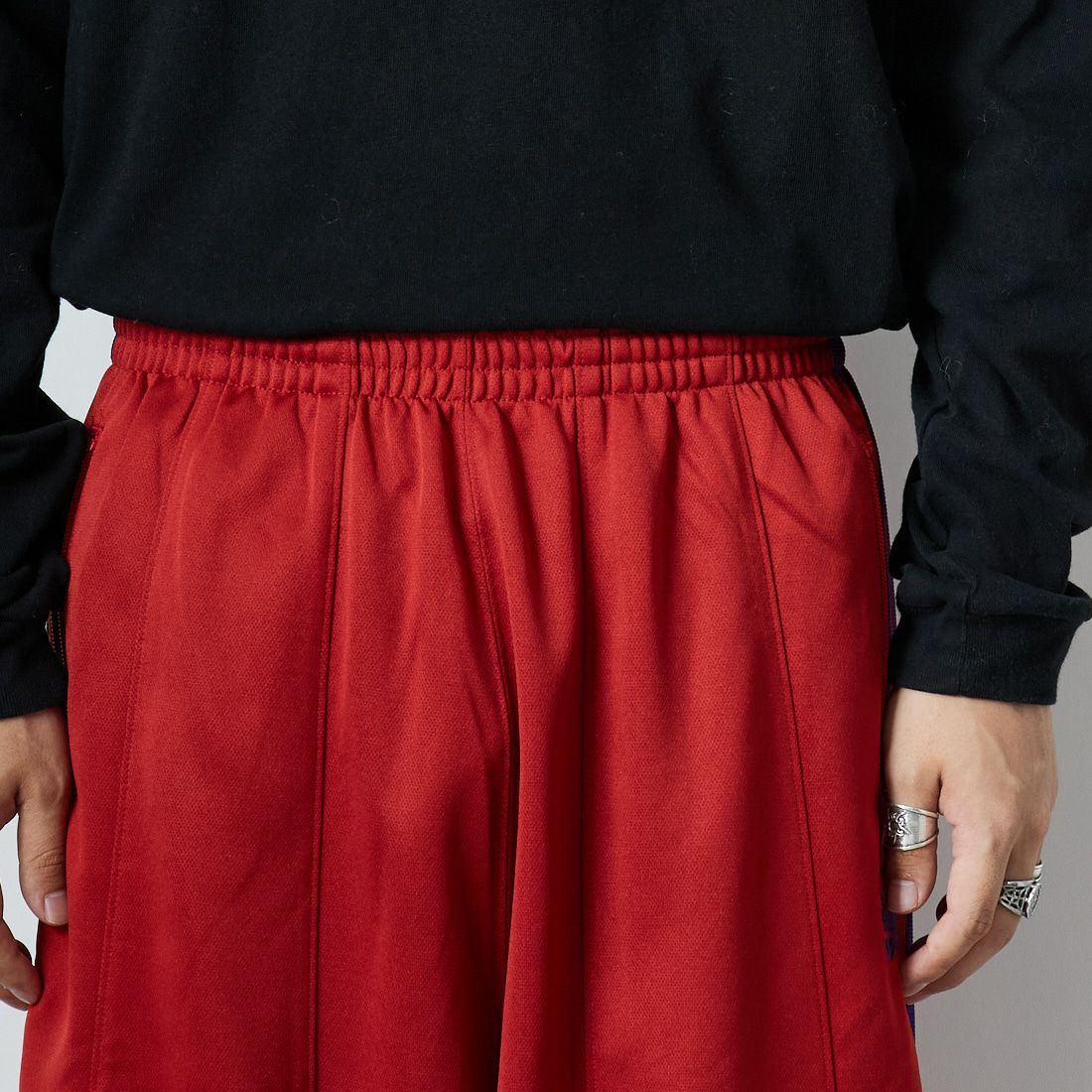Needles [ニードルズ] ヒザデルトラックパンツ [RW320] C RED
