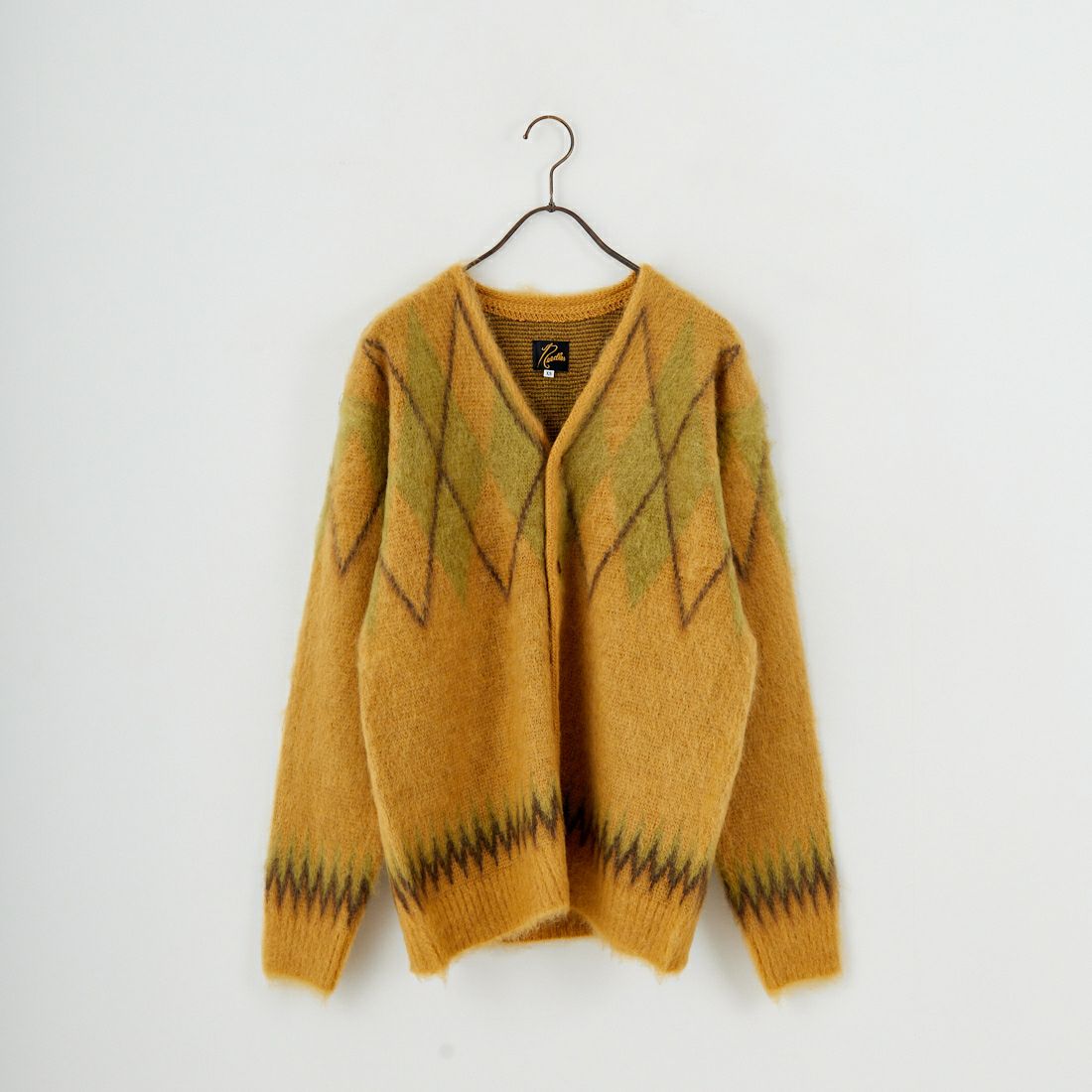 Needles ニードルズ　アーガイル モへアカーディガン 中古・古着通販】Needles (ニードルズ) MOHAIR CARDIGAN ARGYLE