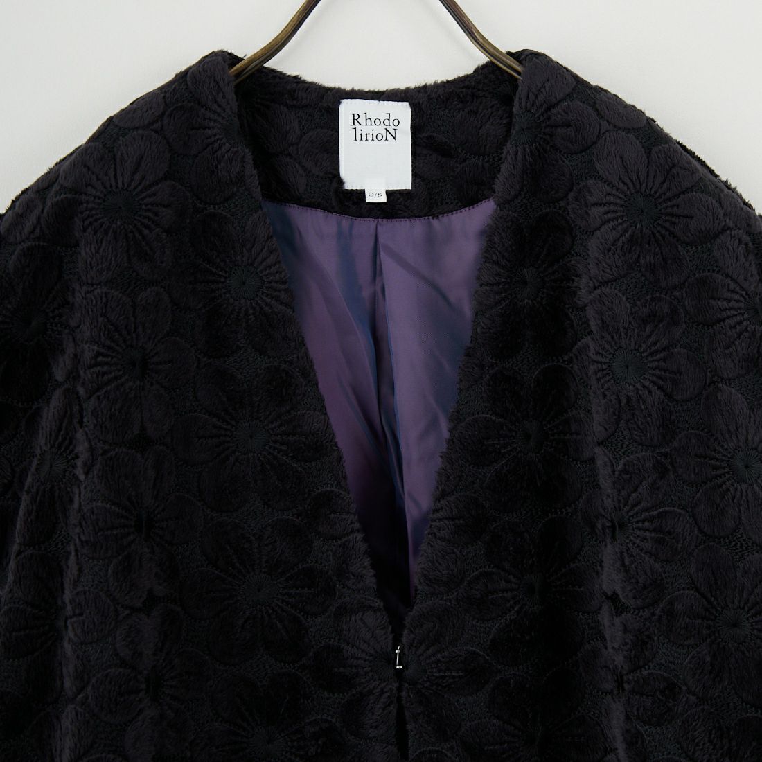 RhodolirioN [ロドリリオン] ファーボレロ [RV1031] BLACK