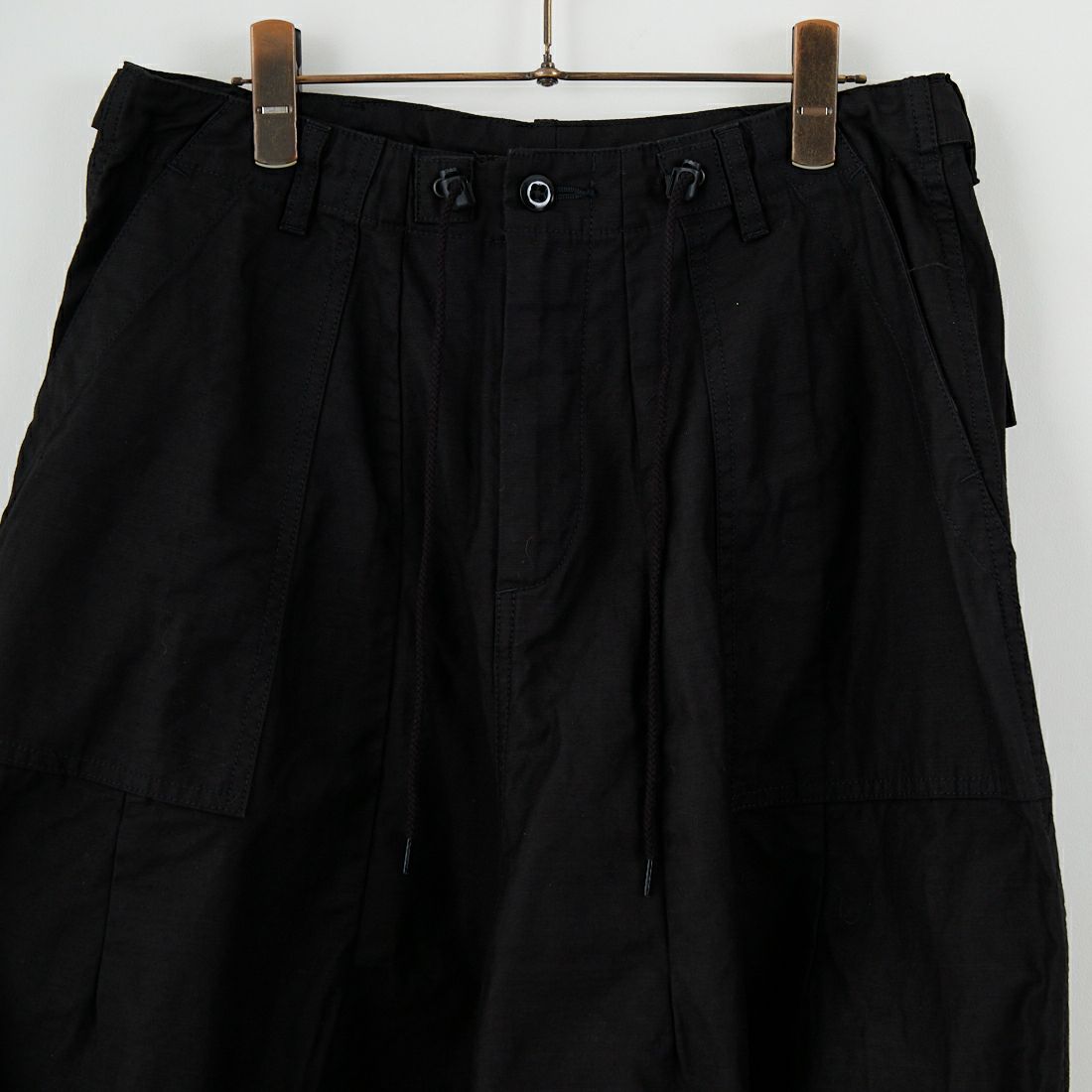 Needles [ニードルズ] ファティーグ ヒザデルパンツ [RW237] B BLACK