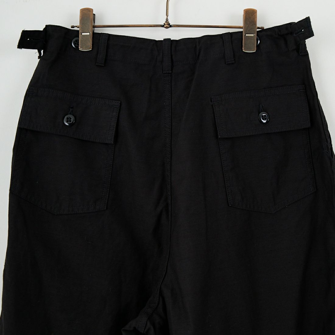 Needles [ニードルズ] ファティーグ ヒザデルパンツ [RW237] B BLACK