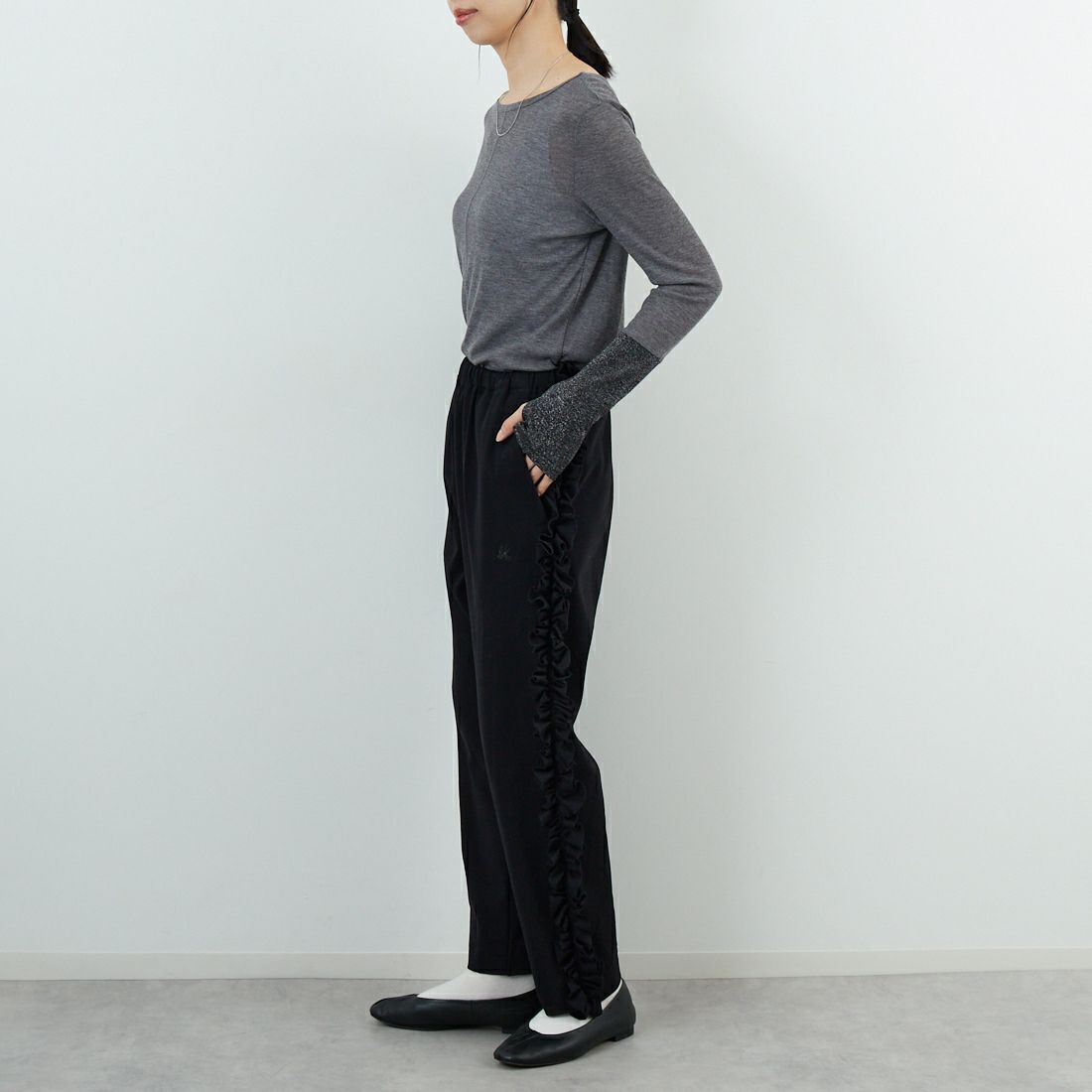 RhodolirioN [ロドリリオン] スワロー フリル サイドパンツ [RV1088