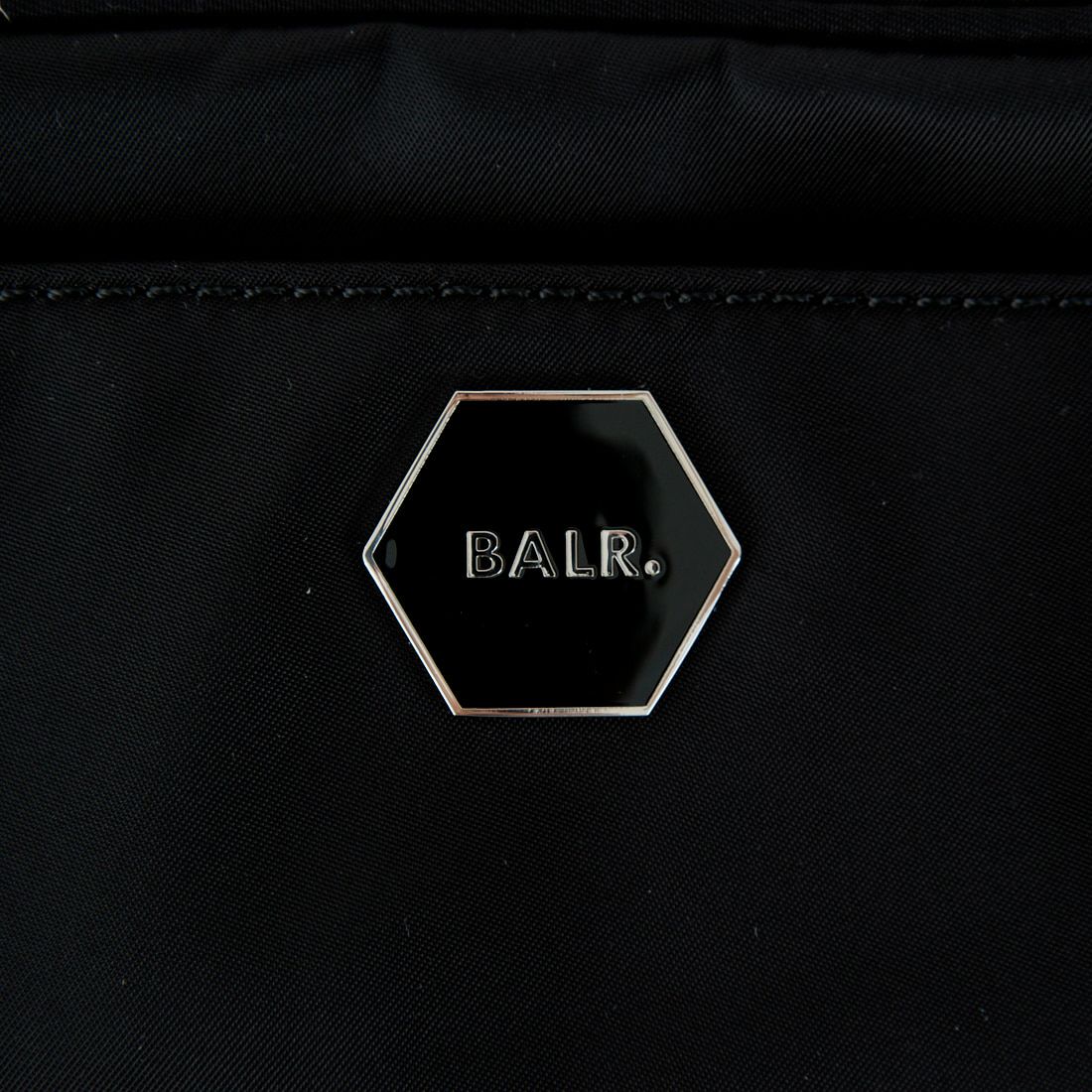 BALR. [ボーラー] ナイロンクラシックウエストバッグ [B62201027] JET BLACK