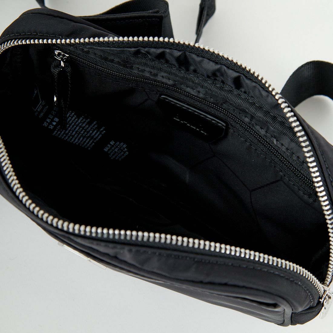 BALR. [ボーラー] ナイロンクラシックウエストバッグ [B62201027] JET BLACK