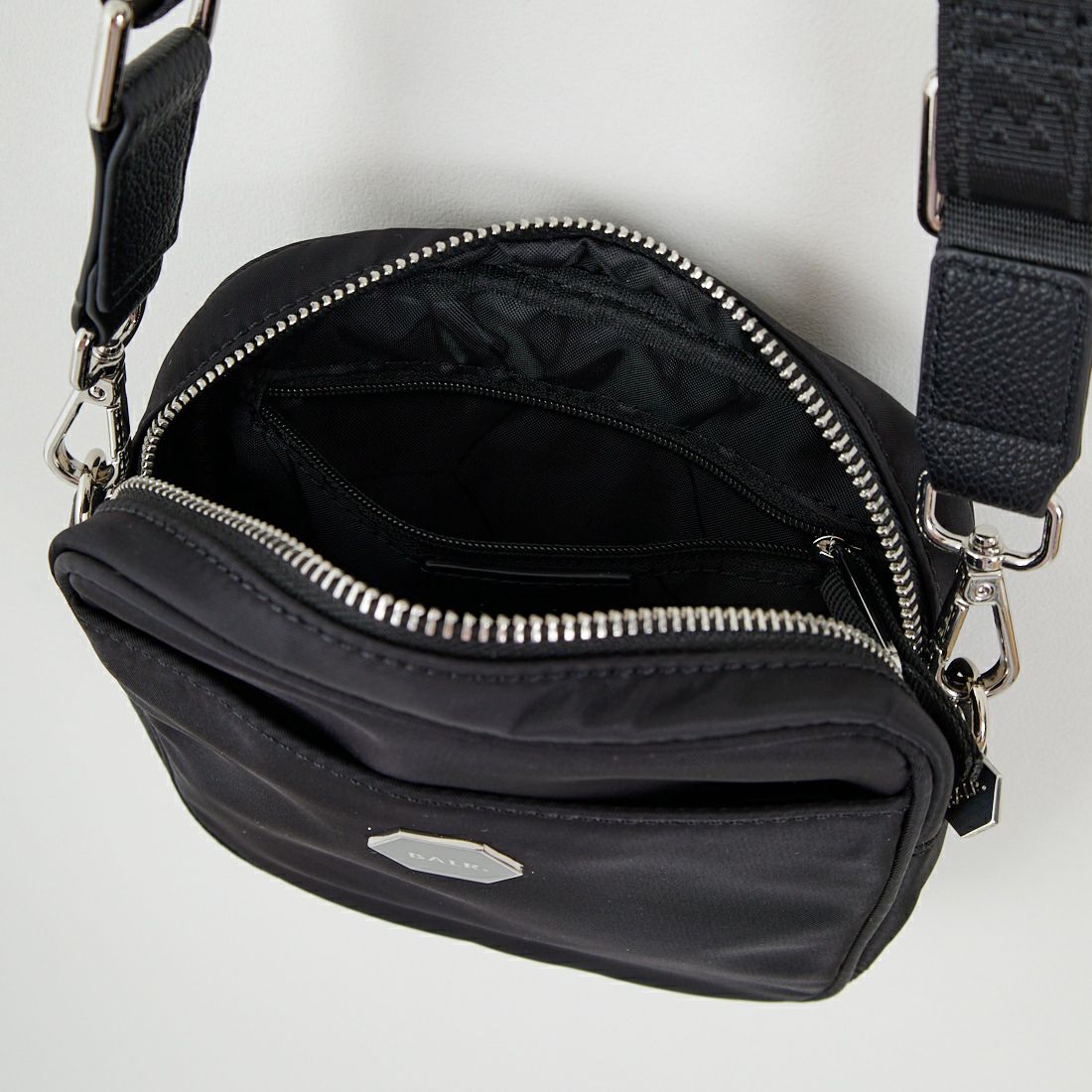 BALR. [ボーラー] クラシックメッセンジャーバッグ [B62341023] JET BLACK