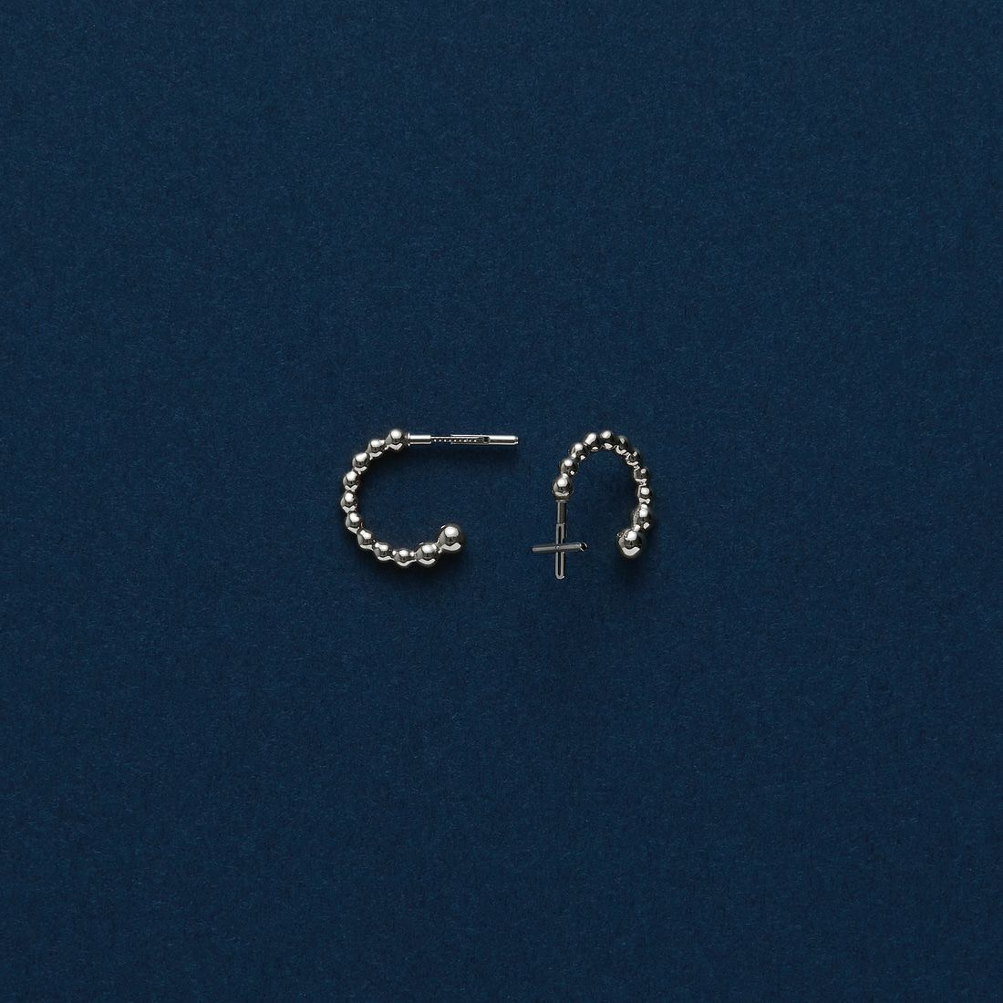 Baqless [バックレス] エンブレイス バブル シルバー ピアス [HP-BB-SV] SILVER