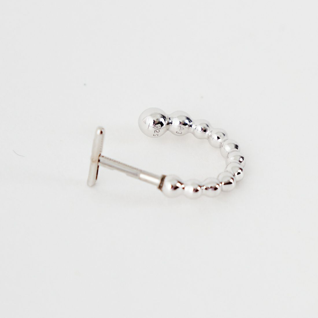 Baqless [バックレス] エンブレイス バブル シルバー ピアス [HP-BB-SV] SILVER