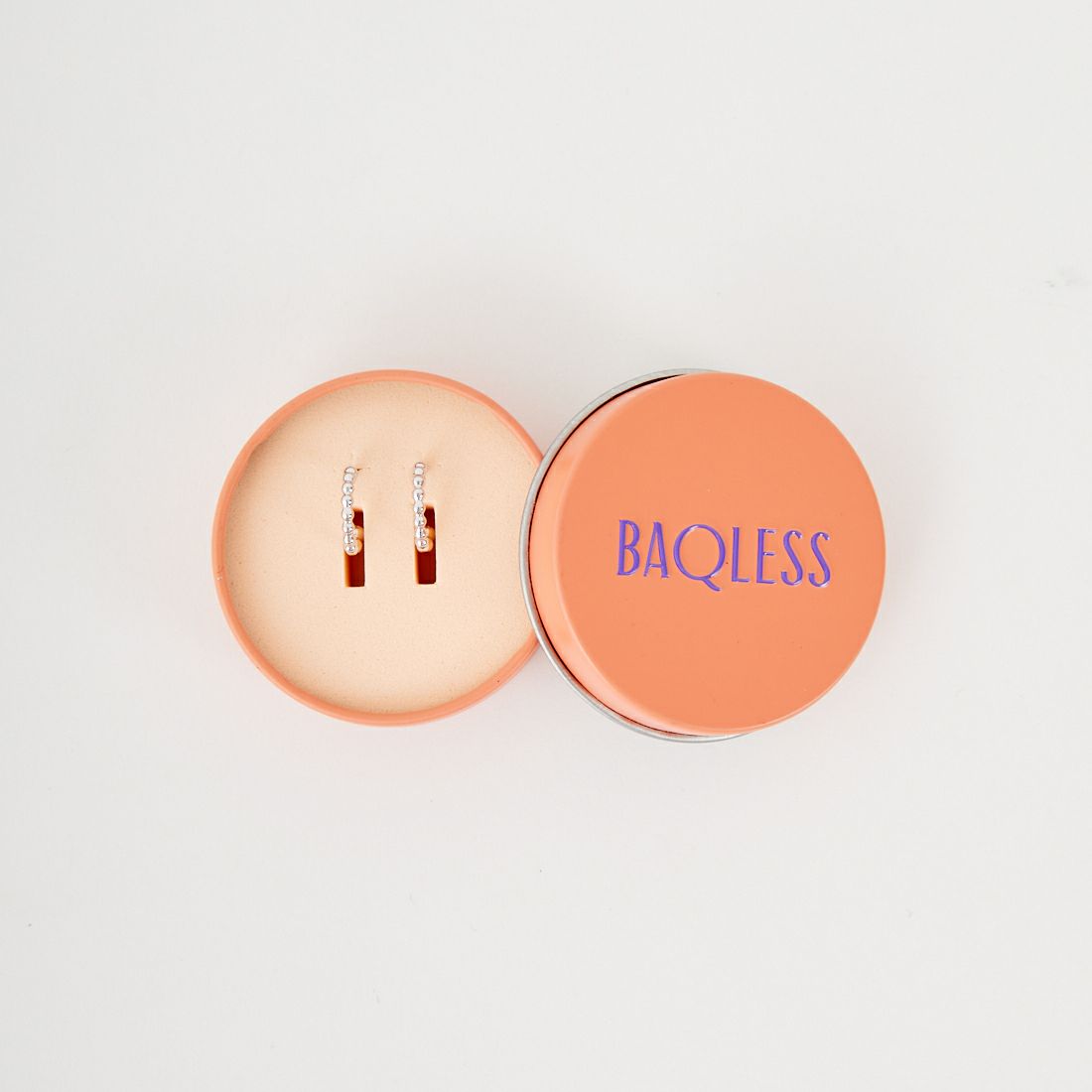 Baqless [バックレス] エンブレイス バブル シルバー ピアス [HP-BB-SV] SILVER