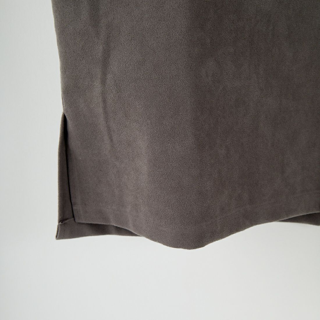 STILL BY HAND [スティルバイハンド] シンセティックレザーオーバーシャツ [BL06253] GREY