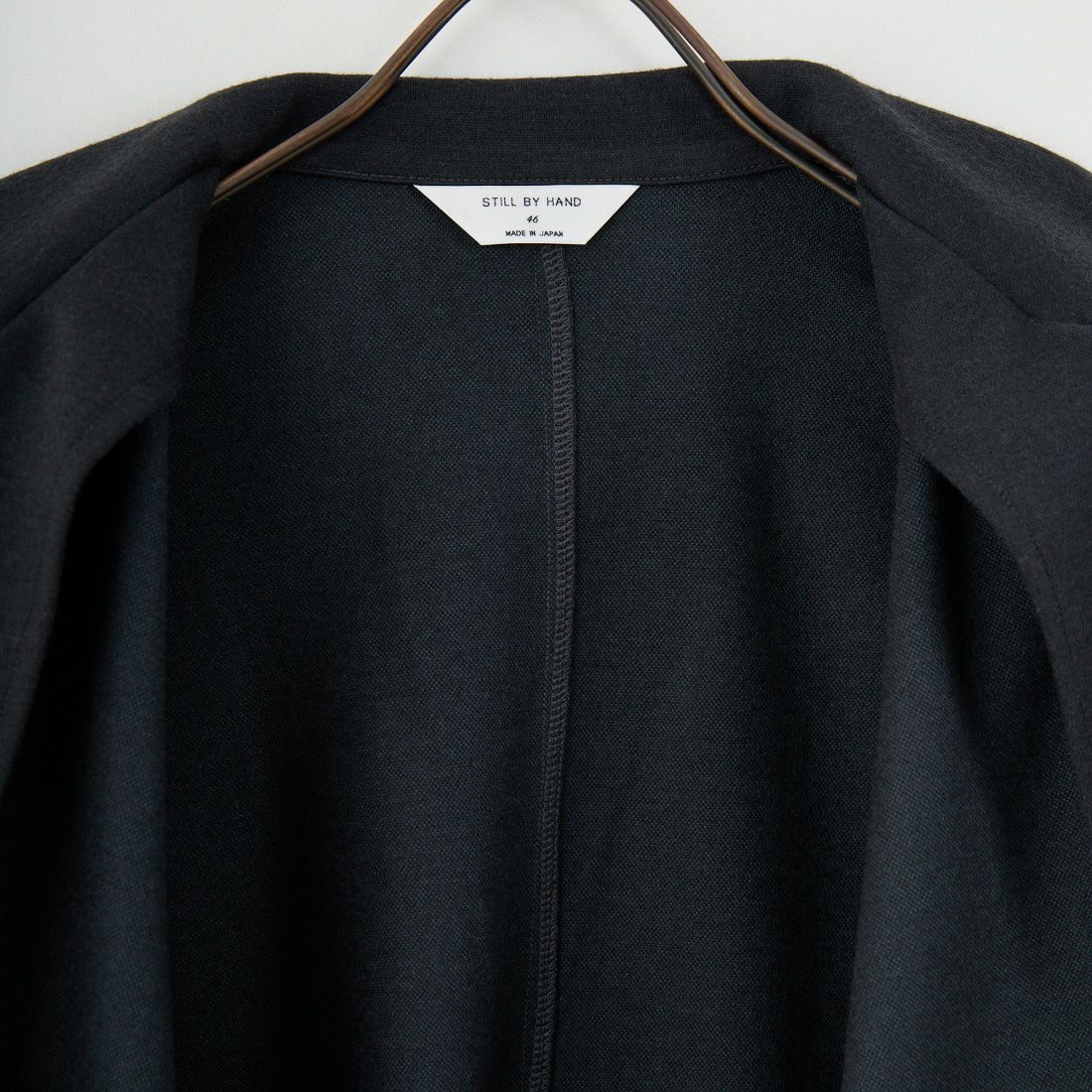 STILL BY HAND [スティルバイハンド] ウールジャージージャケット [CS03253] CHARCOAL