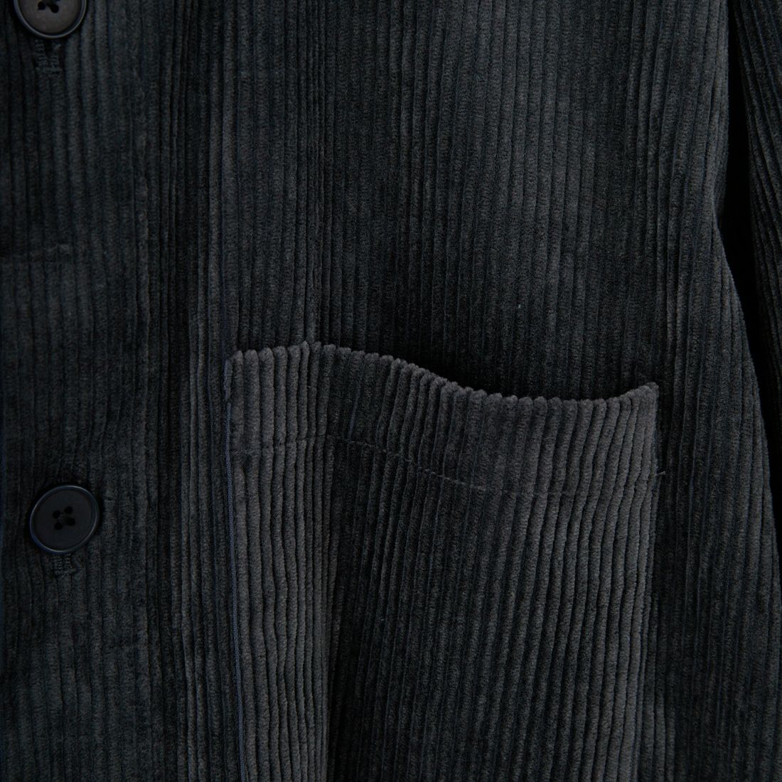 STILL BY HAND [スティルバイハンド] コーデュロイシャツジャケット [BL02253] BLU CHARC