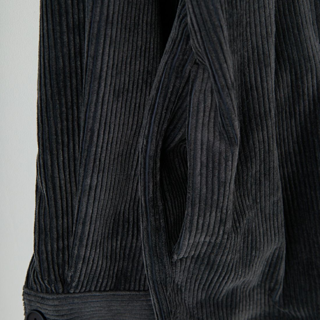 STILL BY HAND [スティルバイハンド] コーデュロイシャツジャケット [BL02253] BLU CHARC