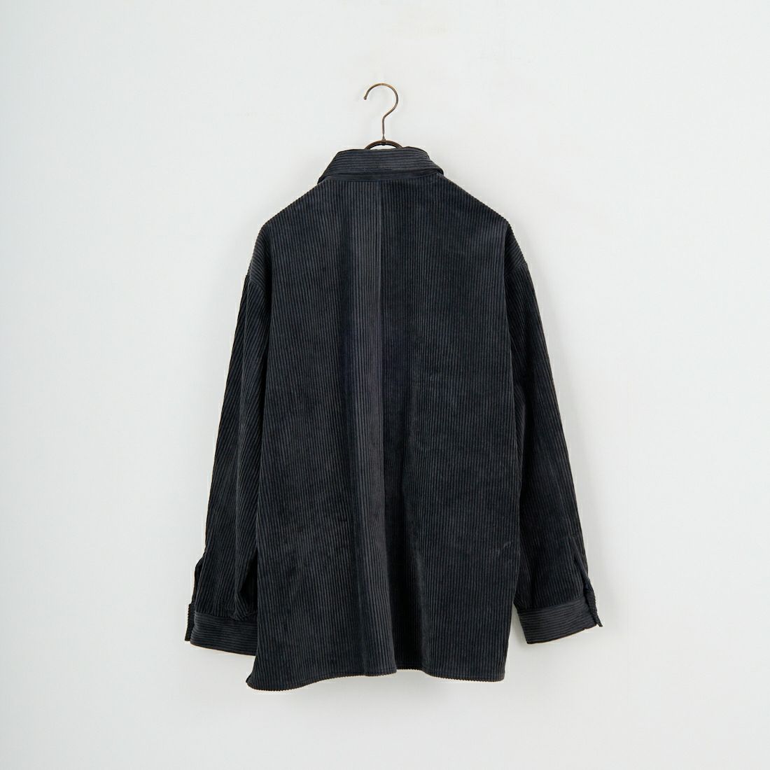 STILL BY HAND [スティルバイハンド] コーデュロイシャツジャケット [BL02253] BLU CHARC