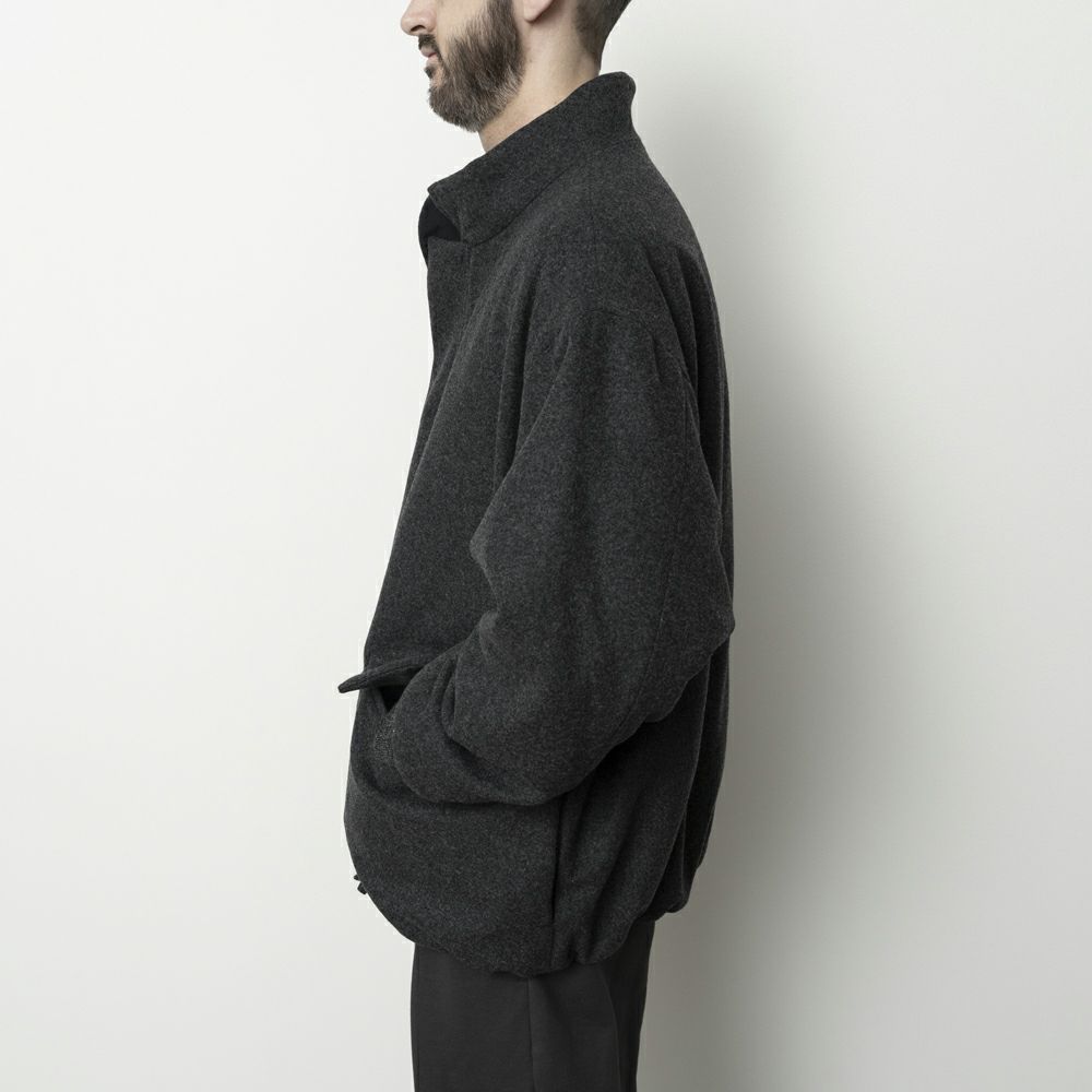 STILL BY HAND [スティルバイハンド] パデッドウールブルゾン [BL07253] CHARCOAL