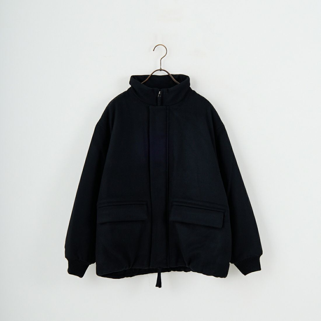 STILL BY HAND [スティルバイハンド] パデッドウールブルゾン [BL07253] BLACK