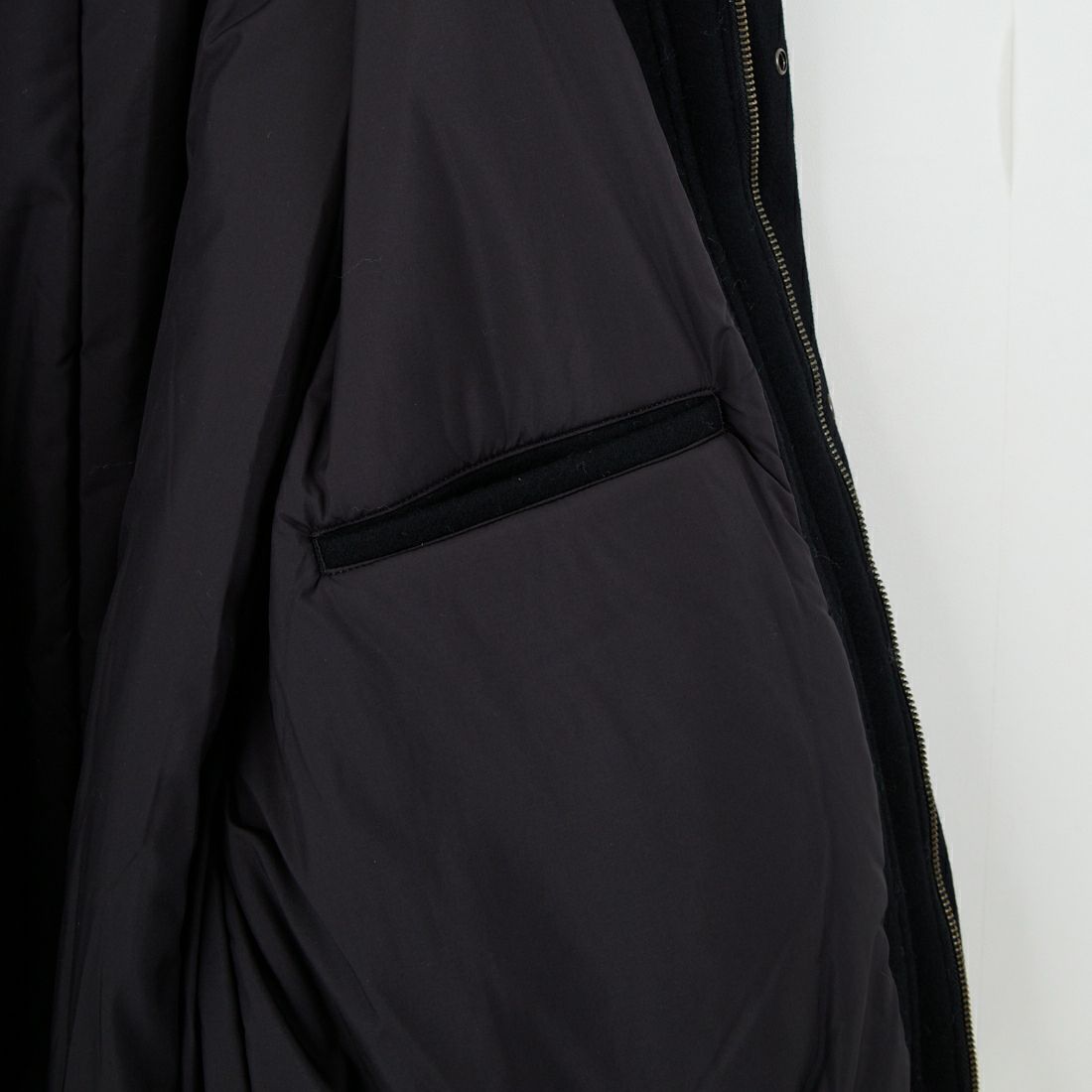 STILL BY HAND [スティルバイハンド] パデッドウールブルゾン [BL07253] BLACK