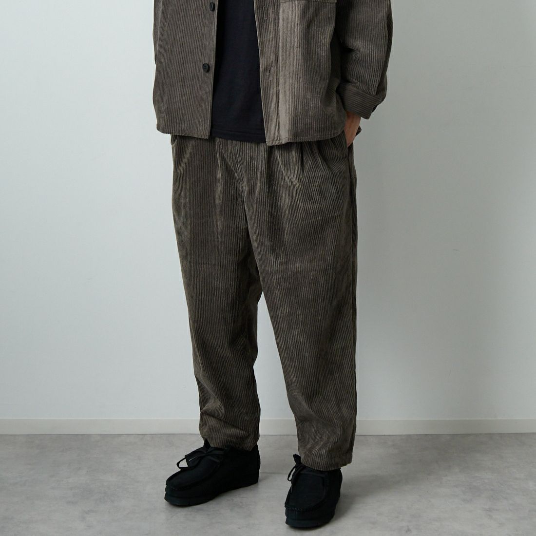 KHK BROWN&&モデル身長：179cm 着用サイズ：46&&