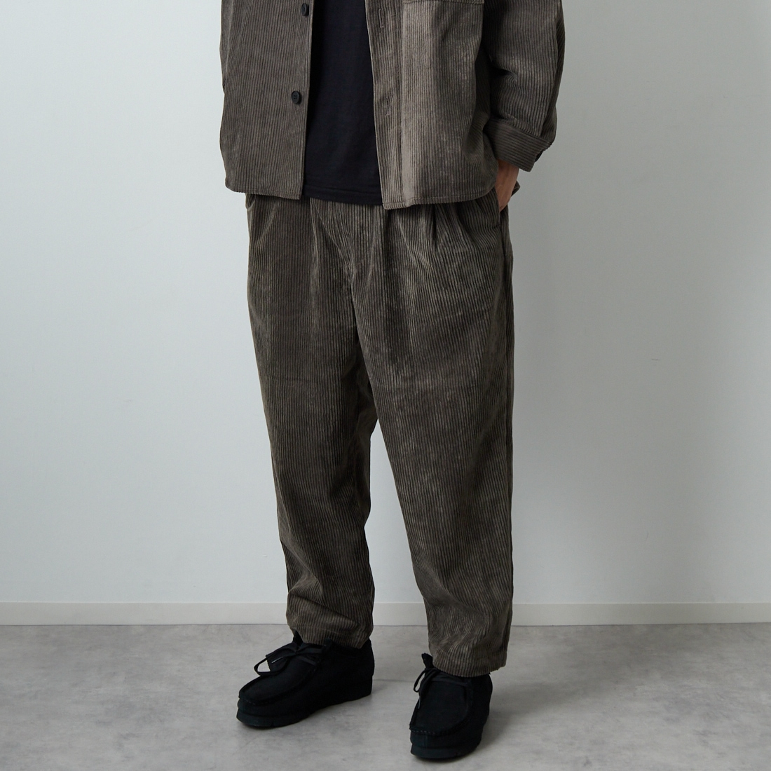 KHK BROWN&&モデル身長：179cm 着用サイズ：46&&