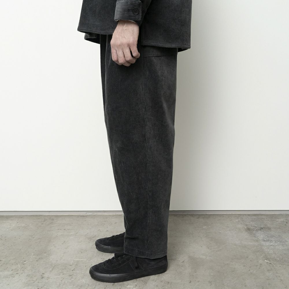 STILL BY HAND [スティルバイハンド] コーデュロイイージーパンツ [PT03253] BLU CHARC