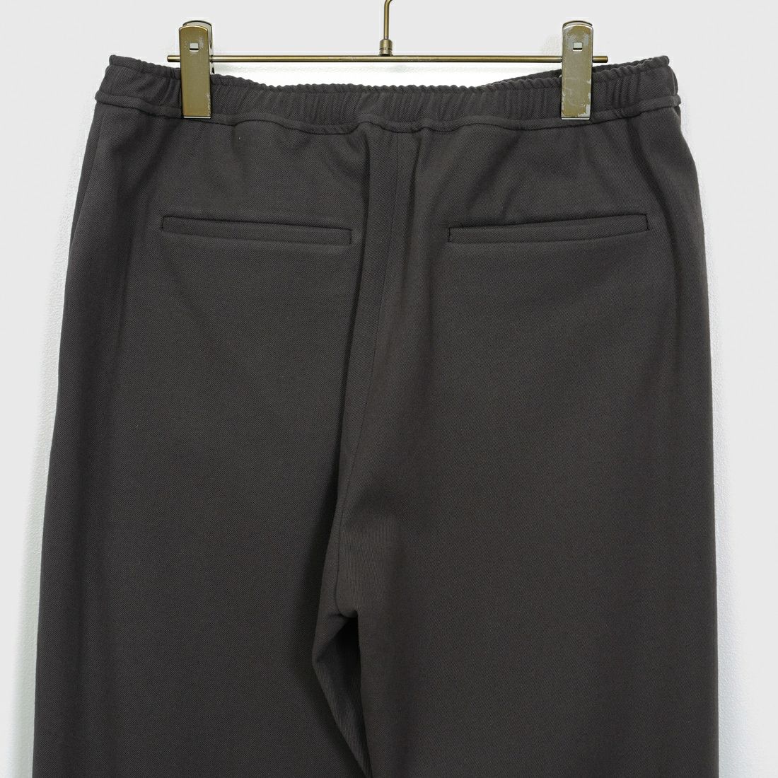 Noir Fabrik [ヌワールファブリック] ソフトフランネル ミニマルワイドスラックス [NF-254-081] BROWN