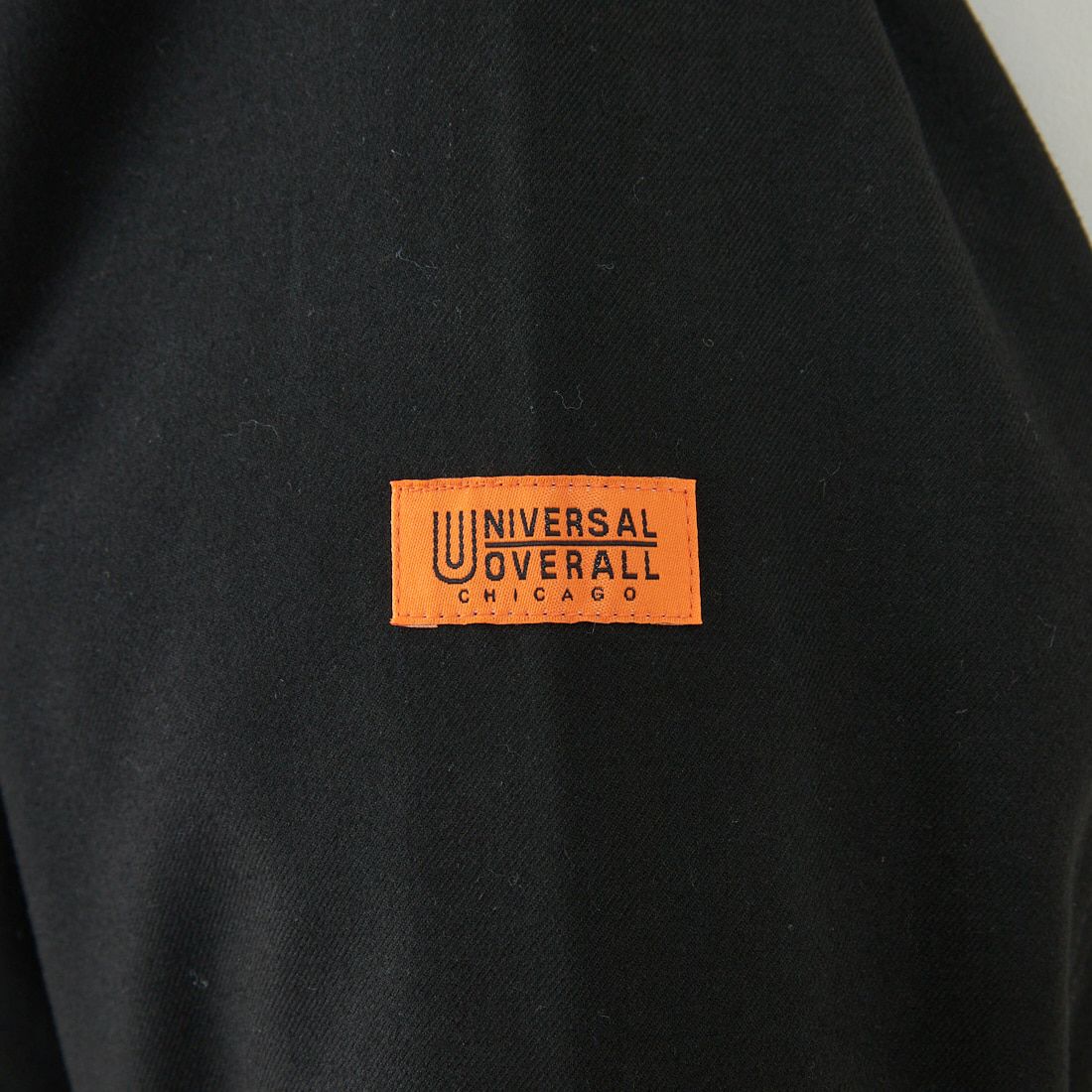 UNIVERSAL OVERALL [ユニバーサルオーバーオール] 別注 中綿入りコーチジャケット [U2531422IN-JF] BLACK