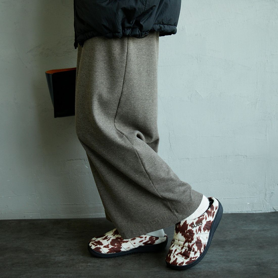 SUBU [スブ] パーマネント カラーサンダル [SUBU-PERMANENT] COW BROWN