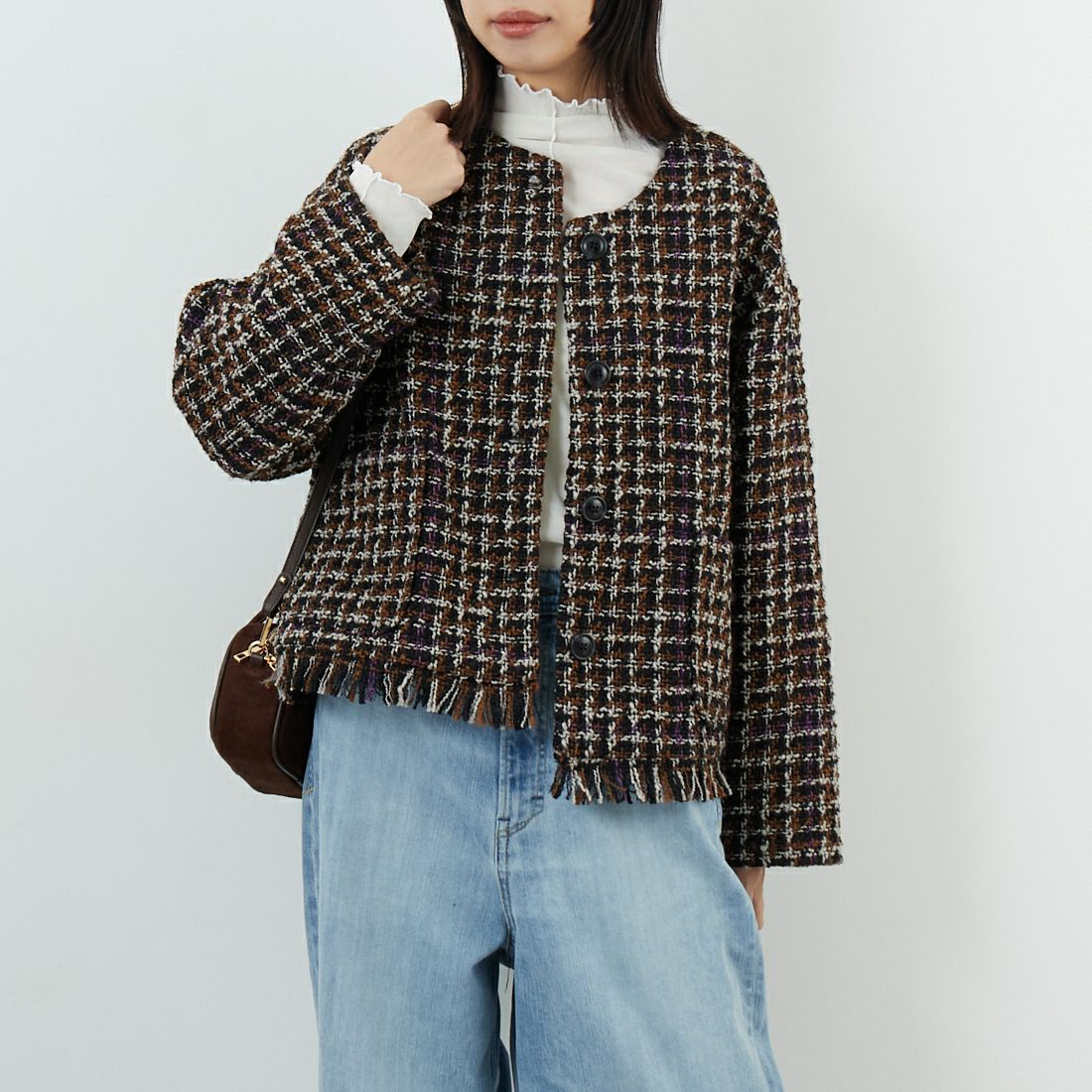 FIDELITY [フィデリティ] ダブルビーバーメルトン スイングトップ [C