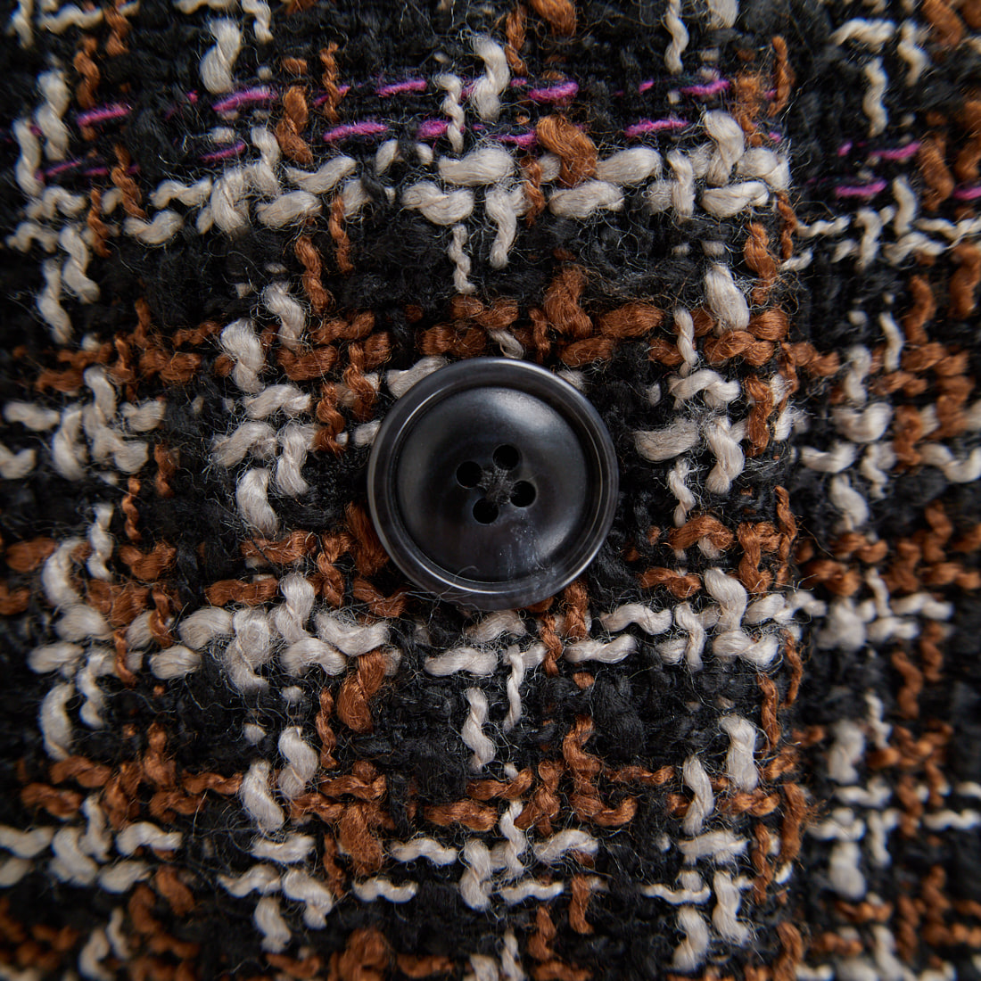 Jeans Factory Clothes [ジーンズファクトリークローズ] ファンシーヤーン ツイードジャケット [LFF706] 840 BLACK