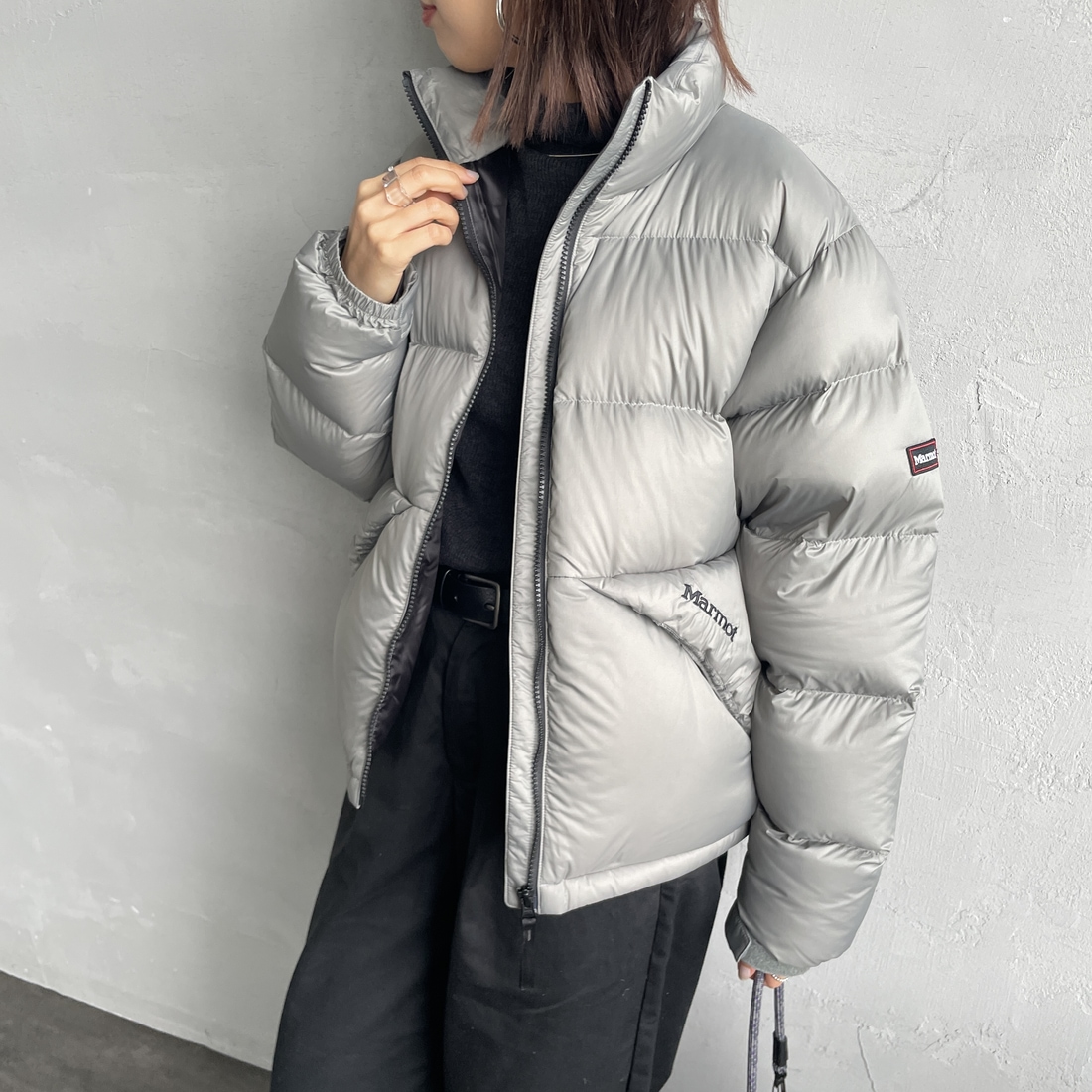 GRAY&&モデル身長：160cm 着用サイズ：S&&