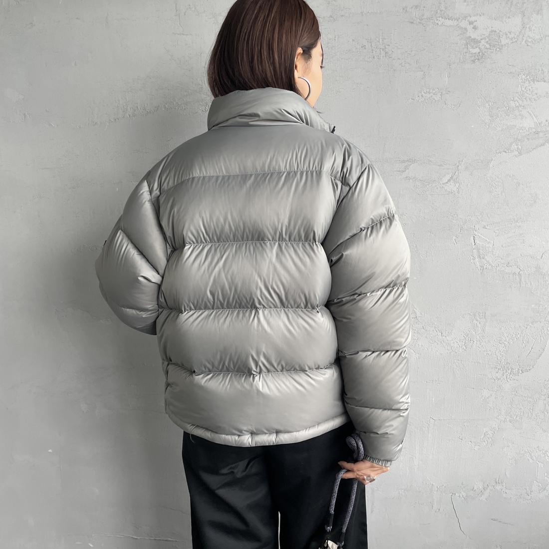 Marmot [マーモット] 別注 ワンポイントロゴ ダウンジャケット [MTFW25UDW329IN-JF] GRAY