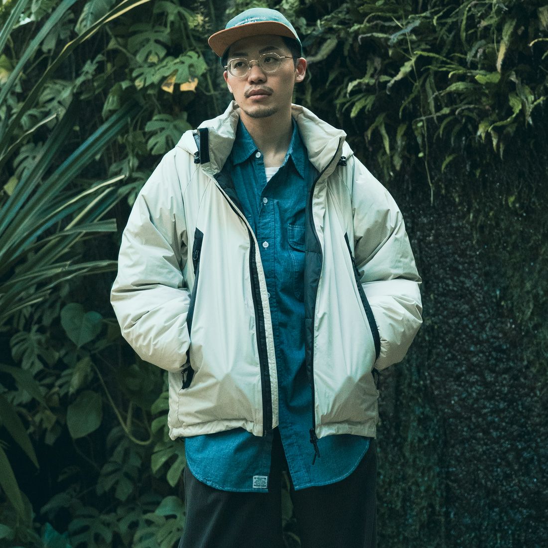 IVORY&&モデル身長：168cm 着用サイズ：L&&