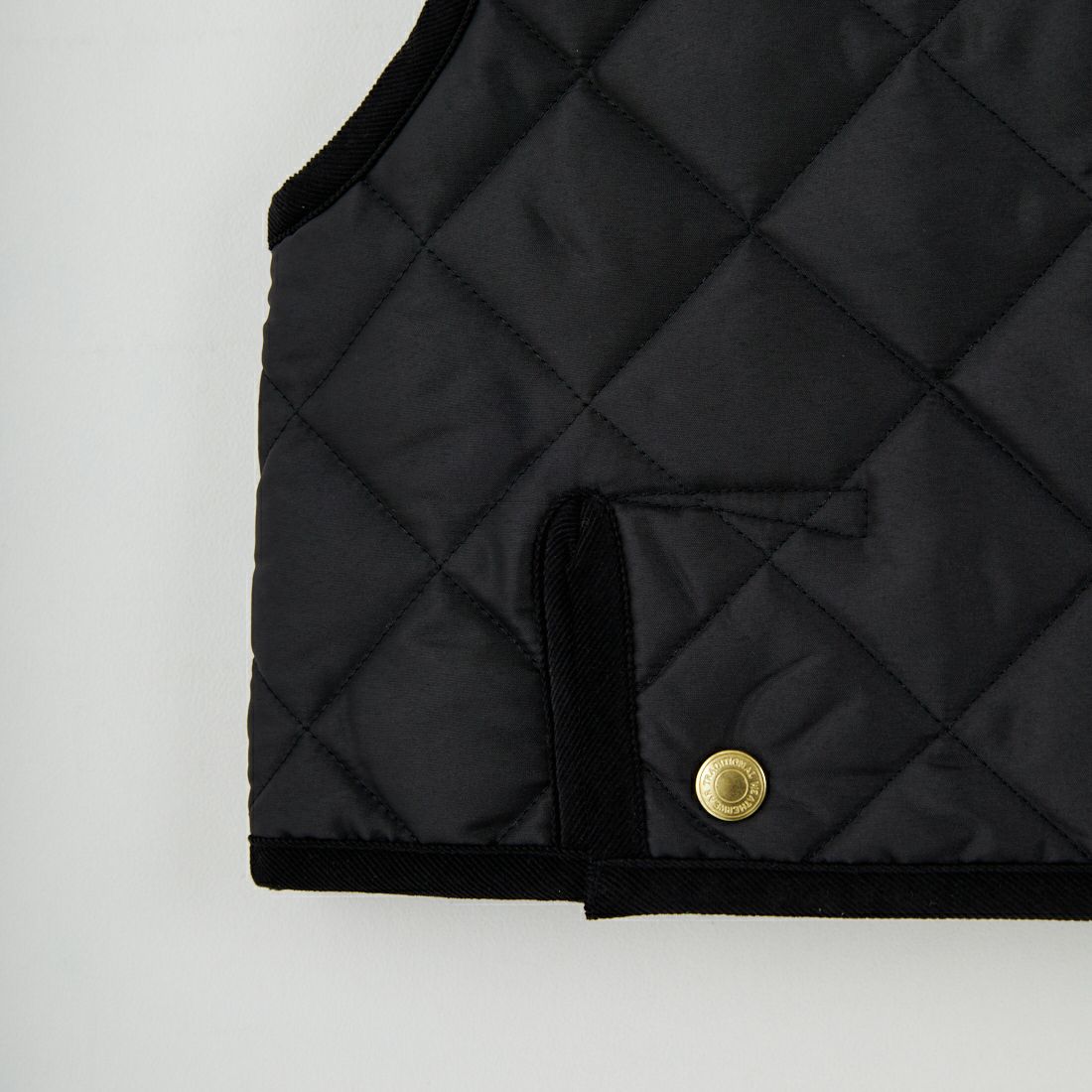 Traditional Weatherwear [トラディショナル ウェザーウェア] アークリー ジレ [L252APQVS0308AA] AA01 BK/BK