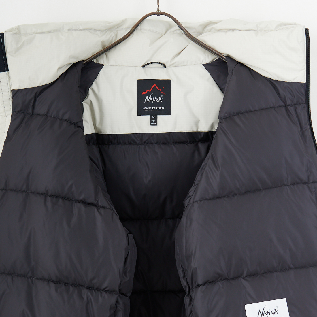 JEANSFACTORY × NANGA [ジーンズファクトリー × ナンガ] 別注 オーロラテックスダウンジャケット [JMP-254-030-JF] IVORY