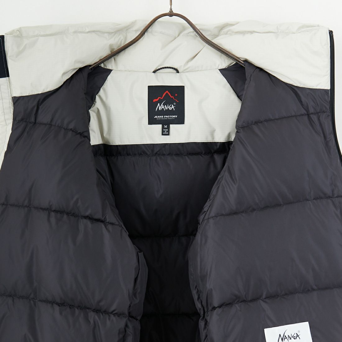 JEANSFACTORY × NANGA [ジーンズファクトリー × ナンガ] 別注 オーロラテックスダウンジャケット [JMP-254-030-JF] IVORY