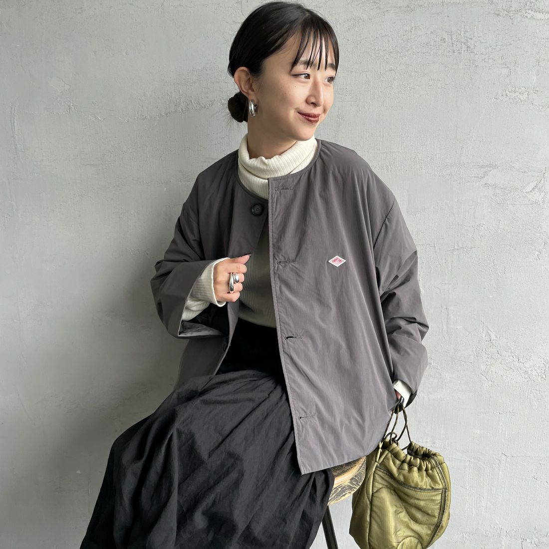 CHARCOAL&&モデル身長：150cm 着用サイズ：36&&