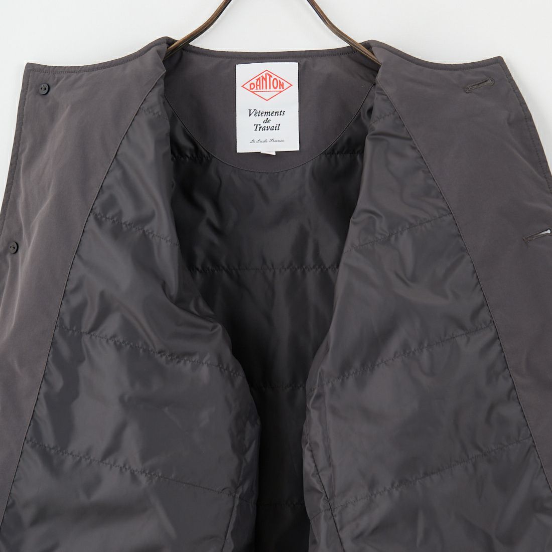 DANTON [ダントン] カラーレスワイドジャケット [DT-A0672PNT] CHARCOAL