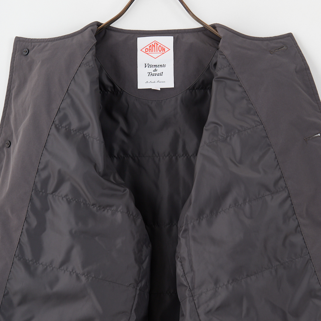 DANTON [ダントン] カラーレスワイドジャケット [DT-A0672PNT] CHARCOAL