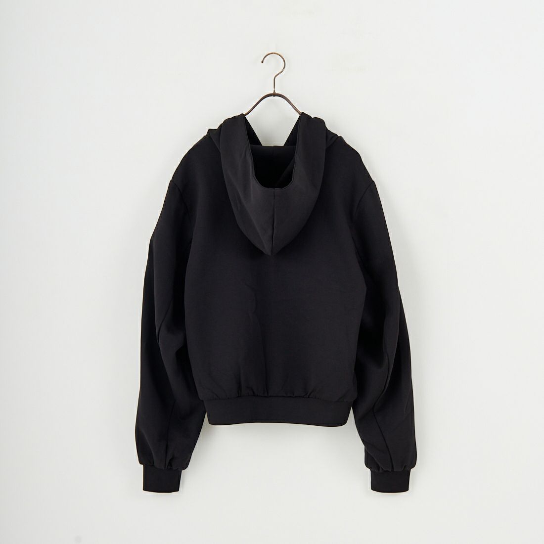 Noir Fabrik [ヌワールファブリック] コットンダンボールジップフーディ [653711] BLACK