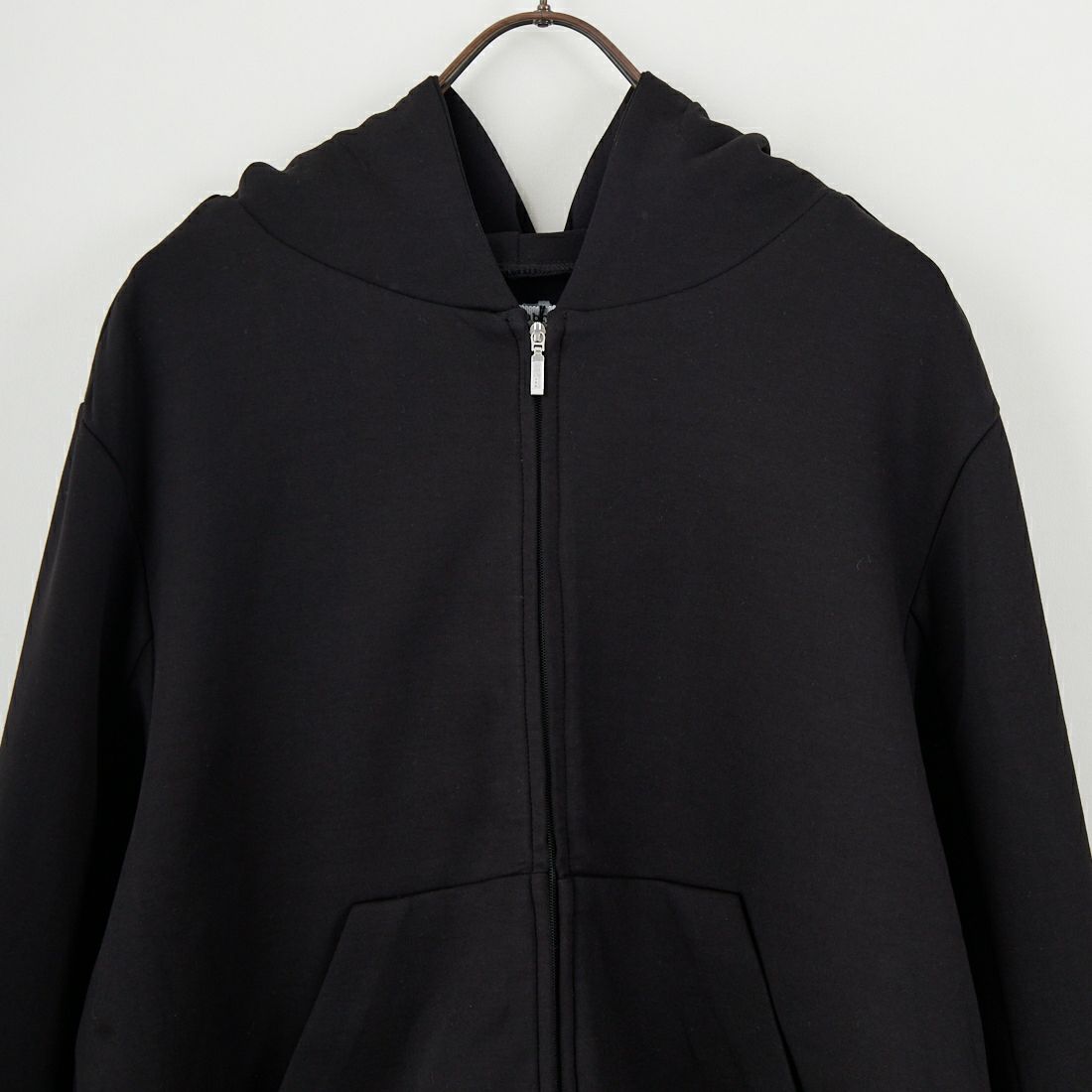 Noir Fabrik [ヌワールファブリック] コットンダンボールジップフーディ [653711] BLACK